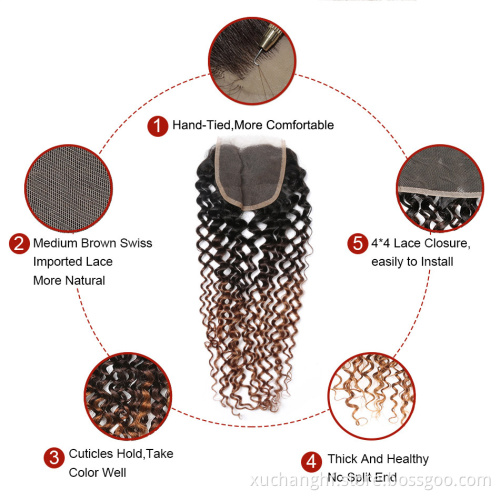 Wholesale Hair Weave Ombre Kinky Curly,Mink Raw Cuticle Aligned Virgin Hair,Virgin Remy Hair Extension Free Sample Free Shipping